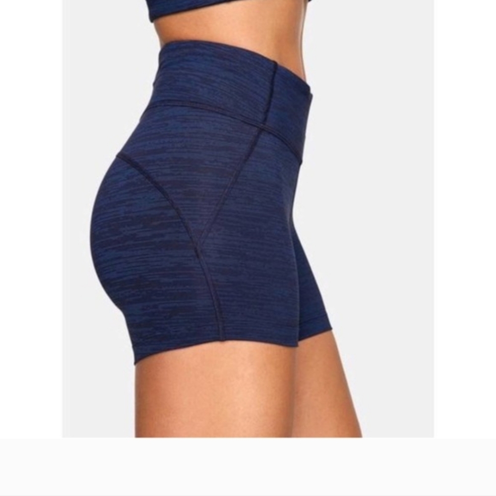 Outdoor Voices Navy Blue Bike Shorts